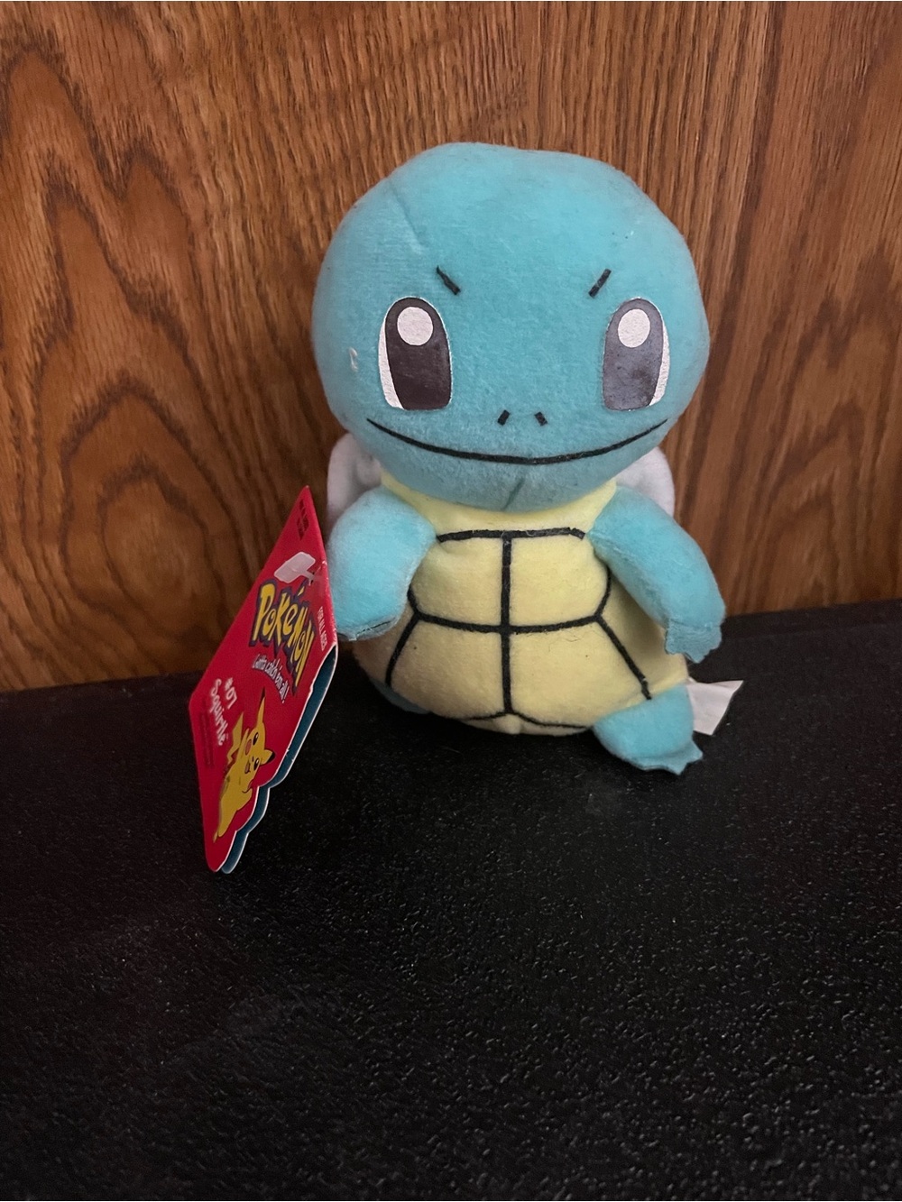 Vintage 1998 Pokémon Squirtle #7Hasbro Nintendo Plush NWT Original Tags